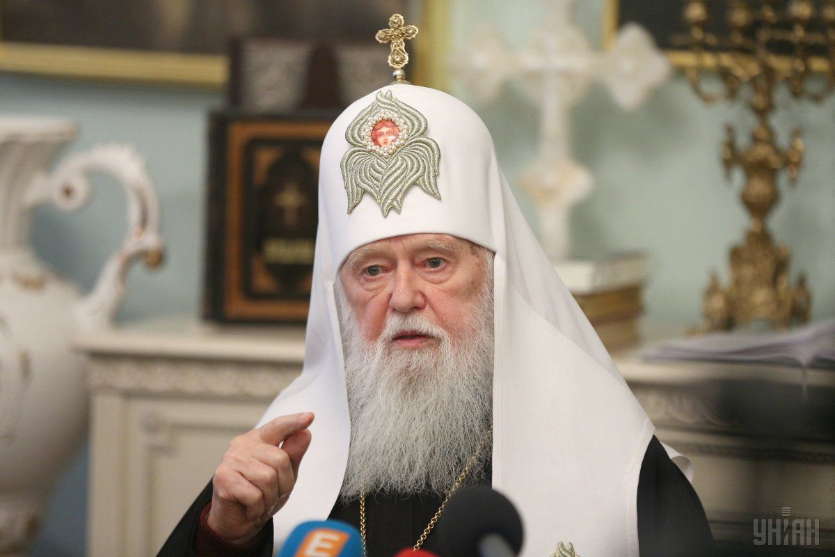 Філарет хоче відкликати свій підпис під рішенням про розпуск Київського патріархату