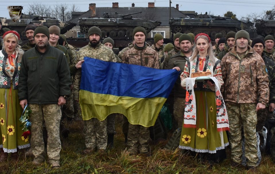 Волинська 14-та бригада повернулася з території ООС. ФОТО