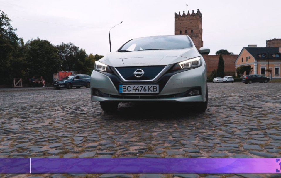 Любе авто | Тест-драйв Nissan Leaf. ВІДЕО*