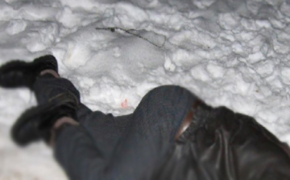 Був у безпорадному стані: у Луцьку патрульні рятували чоловіка, який лежав у снігу. ФОТО