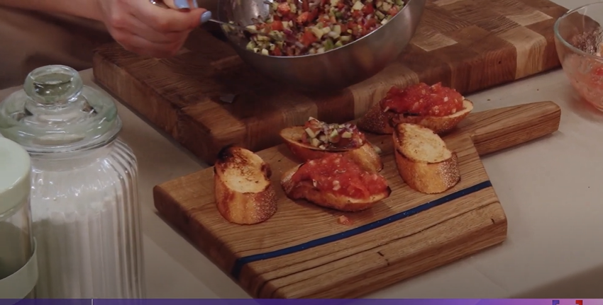Брускети з помідорами та гуакамоле | MaShow