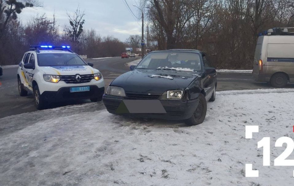 Аварія за участю поліції в Луцьку. ВІДЕО