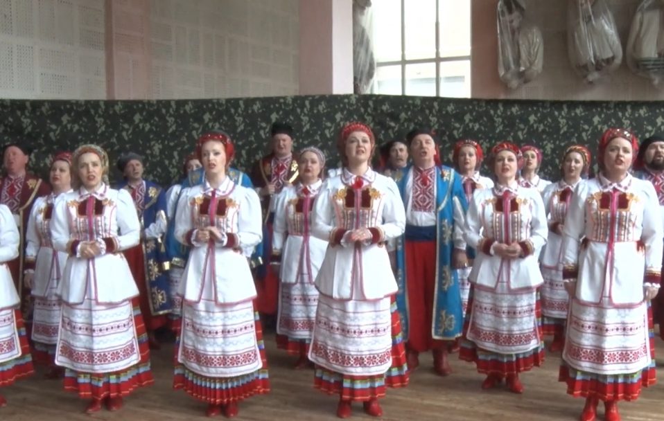 Волинський народний хор працює, попри війну: уже записує нову пісню. ВІДЕО