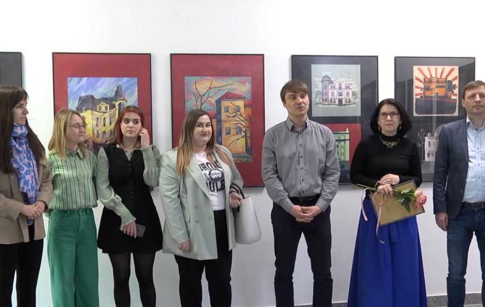 У Луцьку студенти-дизайнери відкрили унікальну виставку власних робіт. Відео