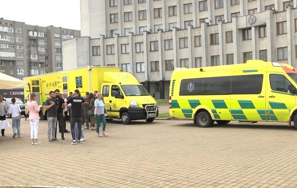 У Луцьку відбулася перша акція «Кров для ЗСУ». Відео