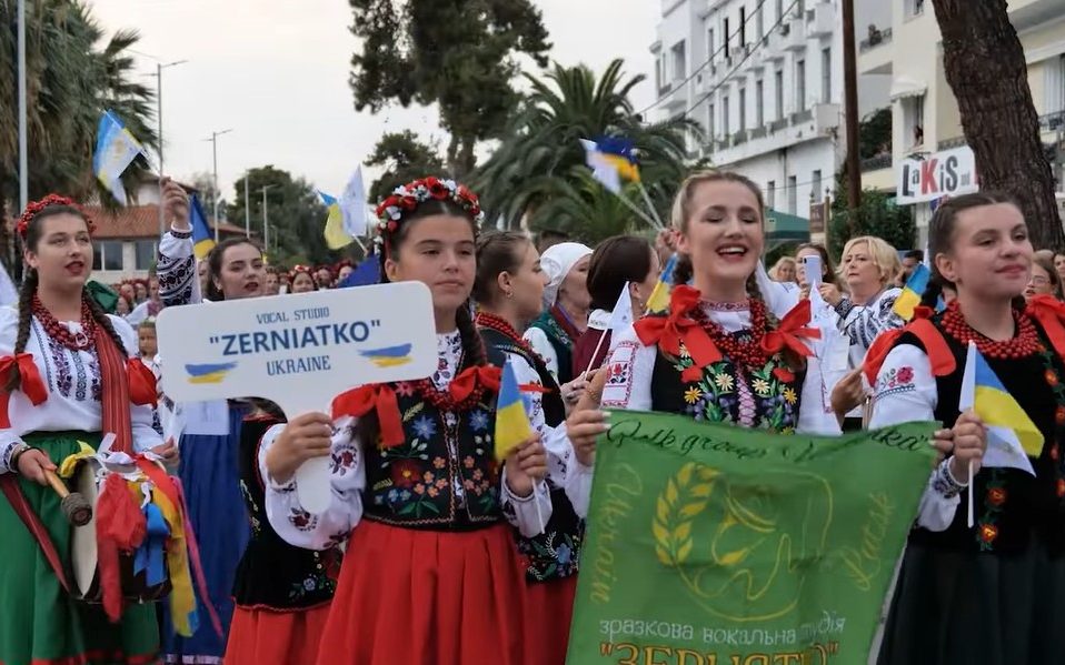 Лучани на першому українсько-грецькому фестивалі. Відео