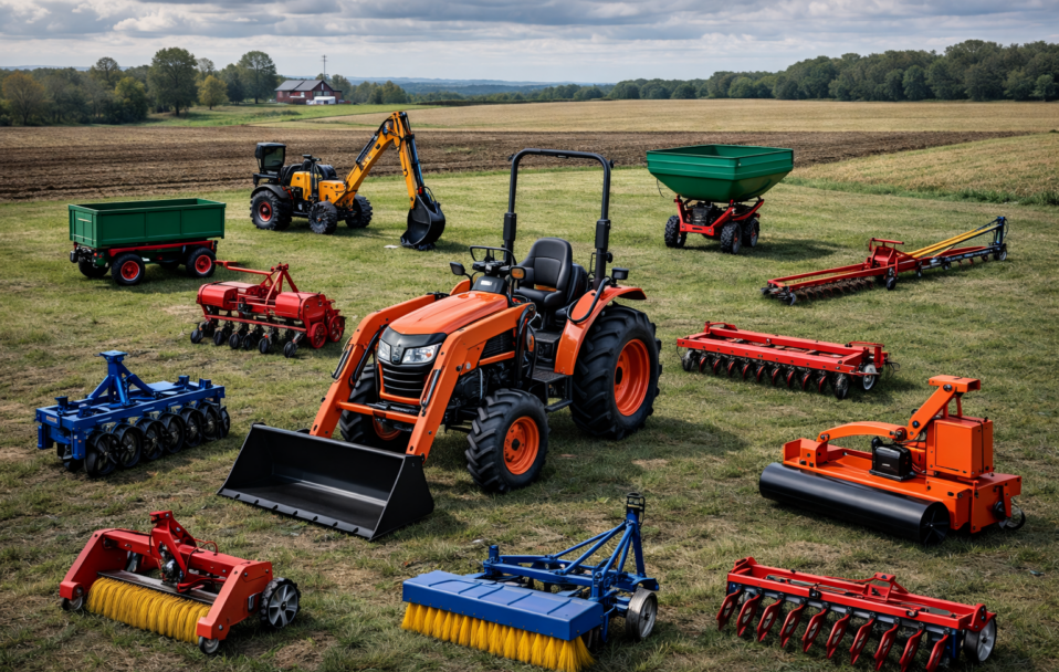 Універсальний помічник: топ-10 видів навісного обладнання для фермера