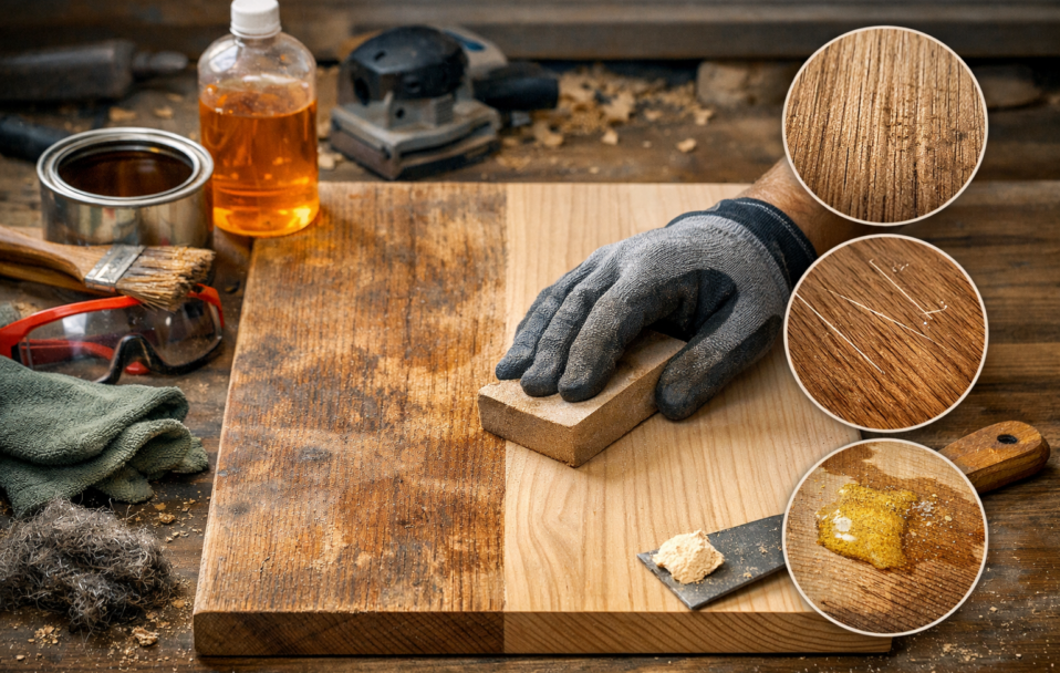 Підготовка дерева до фінішного покриття: що часто ігнорують?